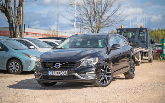 samochody osobowe Volvo V60 cena 78000 przebieg: 113000, rok produkcji 2018 z Białystok